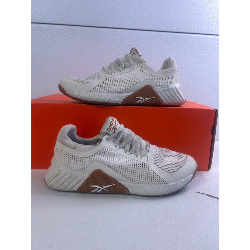 Reebok CrossFit Nano X White Gum Size Mens 5.5 Womens 7 #2834